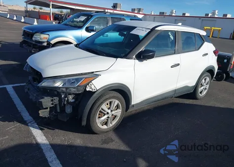 2022 Nissan Kicks S Xtronic Cvt из США, поврежденный, VIN 3N1CP5BV9NL506695